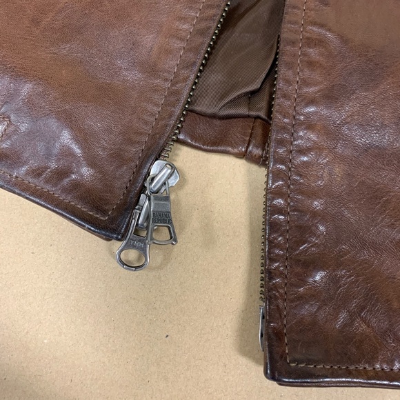 Vintage Men’s Banana Republic Leather Jacket - Picture 4 of 5